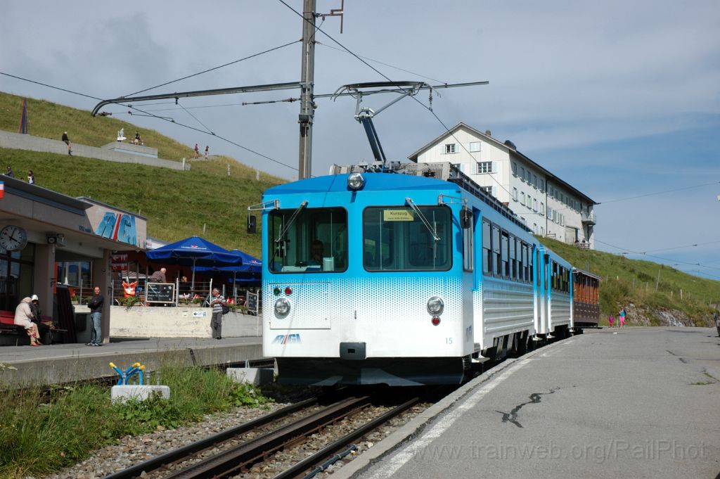 3240-0011-170814.jpg - ARB BDhe 4/4 15 + Bt 25 + B 33 / Rigi-Kulm 17.8.2014