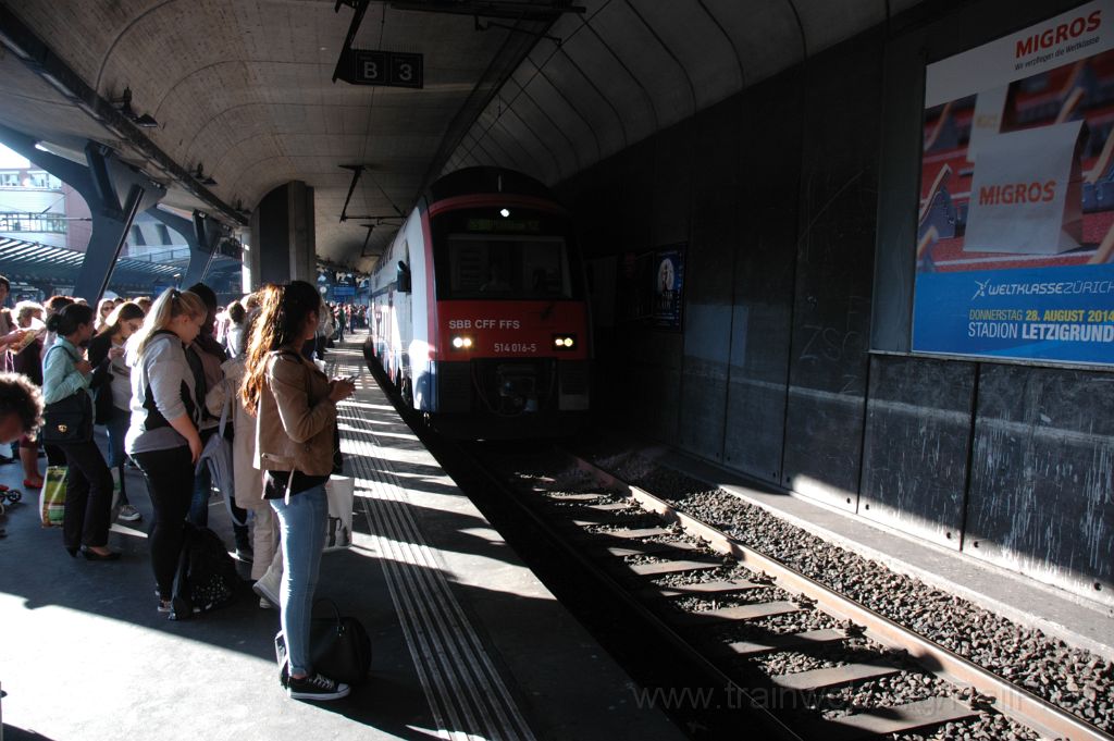 3244-0020-180814.jpg - SBB-CFF RABe 514.016-5 / Zürich-Stadelhofen 18.8.2014