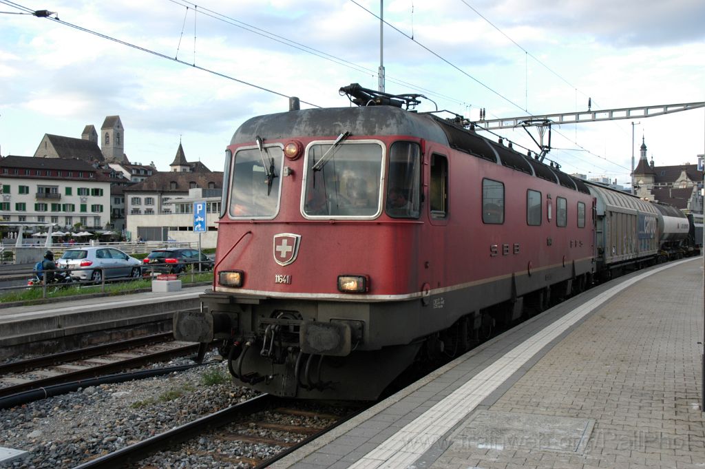 3244-0026-180814.jpg - SBB-CFF Re 6/6 11641 "Moutier" / Rapperswil 18.8.2014