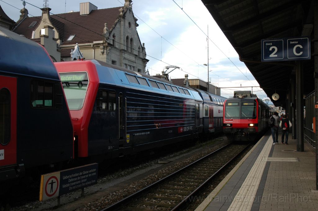 3245-0031-180814.jpg - SBB-CFF ABt (DO) 50 85 39-43 876-4 + Re 450.001-3 "Schwerzenbach" / Rapperswil 18.8.2014