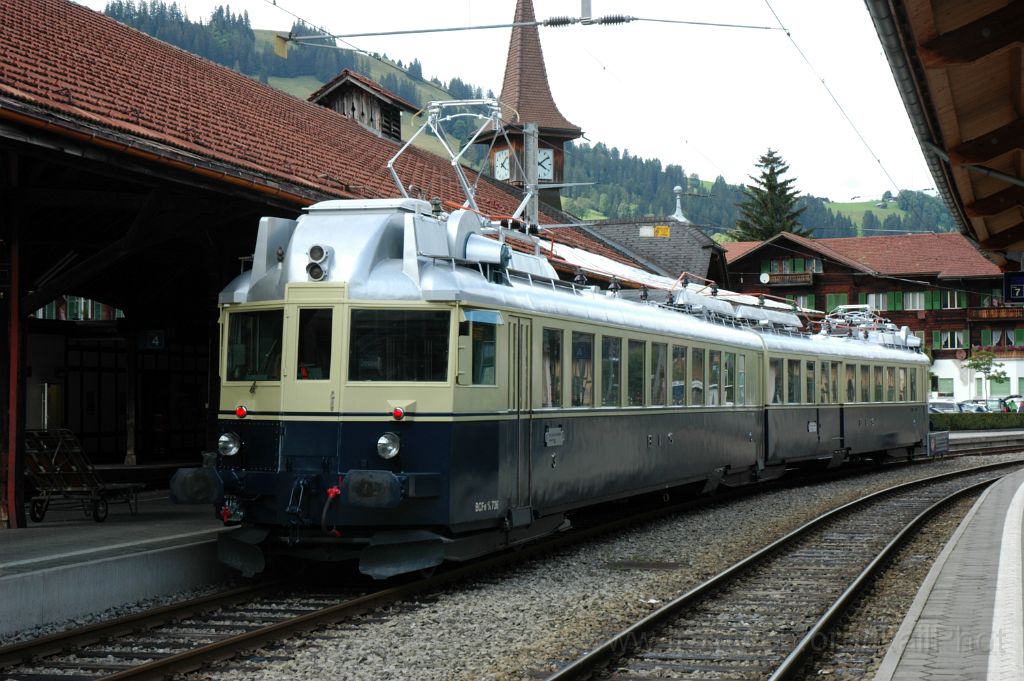 3251-0012-300814.jpg - BLS BCFe 4/6 736 / Zweisimmen 30.8.2014