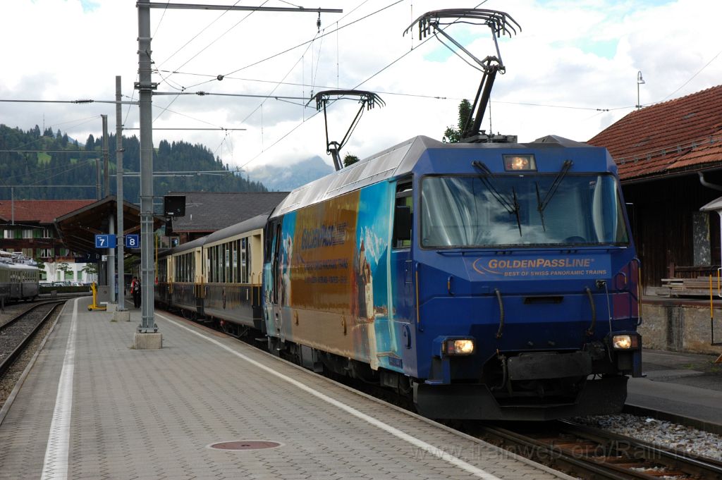 3251-0030-300814.jpg - MOB Ge 4/4 8004 "Golden Pass" / Zweisimmen 30.8.2014