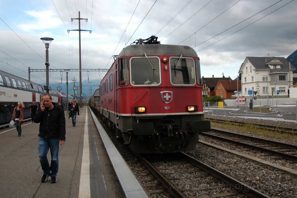 3254-0036-030914.jpg - SBB-CFF Re 6/6 11656 "Travers" / Siebnen-Wangen 3.9.2014