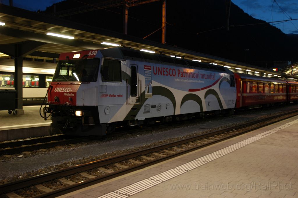 3261-0004-140914.jpg - RhB Ge 4/4''' 650 "Seewis" / Chur 14.9.2014