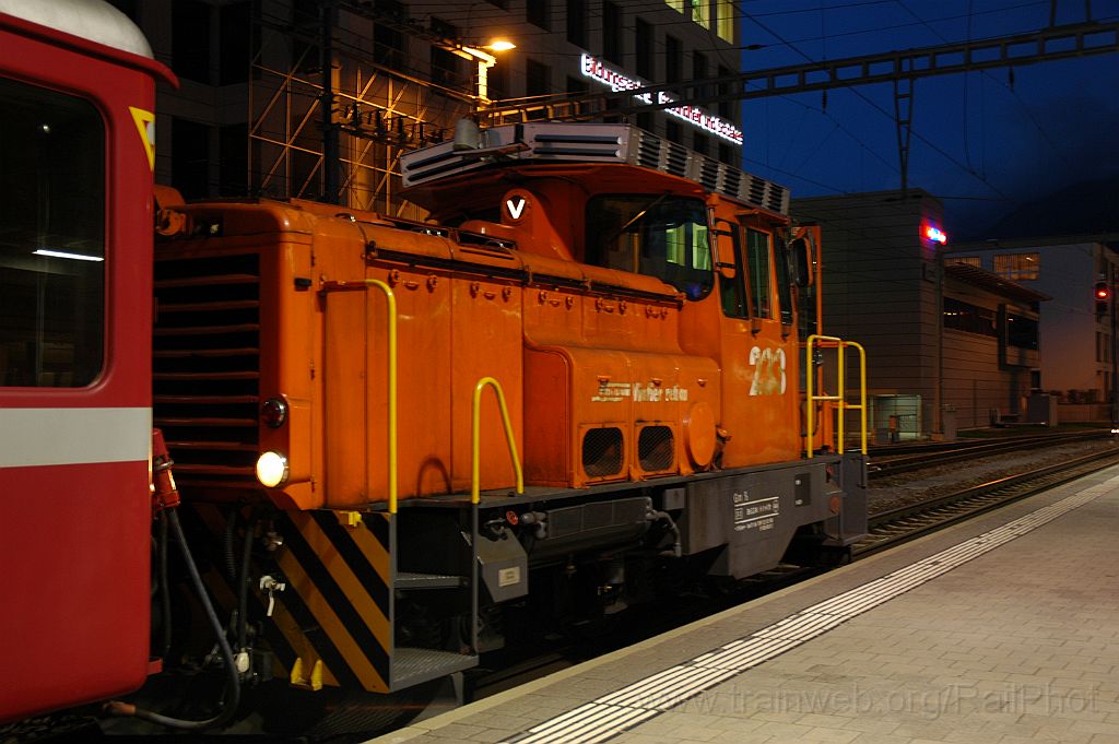 3261-0015-140914.jpg - RhB Gm 3/3 233 / Chur 14.9.2014