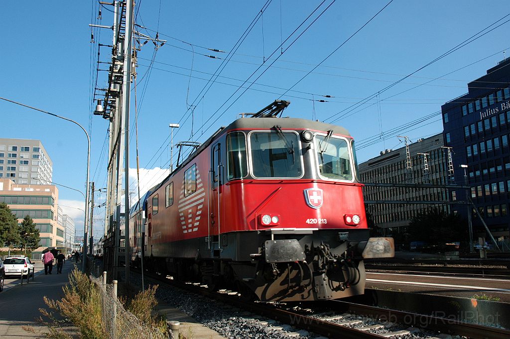 3265-0033-160914.jpg - SBB-CFF Re 420.213-1 / Zürich-Altstetten 16.9.2014