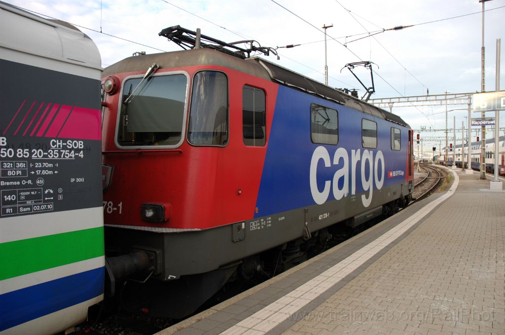 3267-0020-180914.jpg - SBB-CFF Re 421.378-1 / Rapperswil 18.9.2014