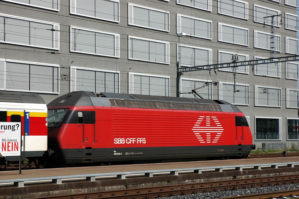 3271-0024-220914.jpg - SBB-CFF Re 460.042-5 "Albis" / Zürich-Altstetten 22.9.2014