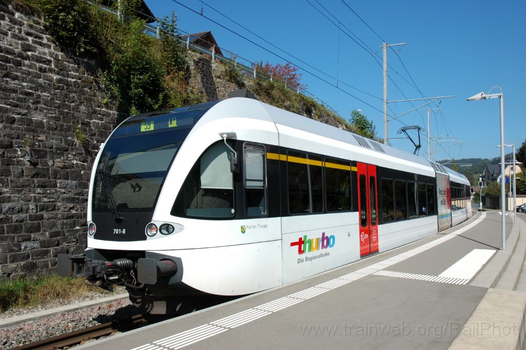 3299-0033-270914.jpg - Thurbo RABe 526.701-8 "Kanton Thurgau" / Lichtensteig 27.9.2014