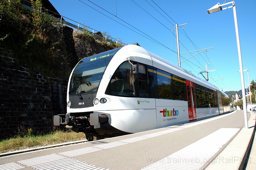 3301-0002-270914.jpg - Thurbo RABe 526.701-8 "Kanton Thurgau" / Lichtensteig 27.9.2014