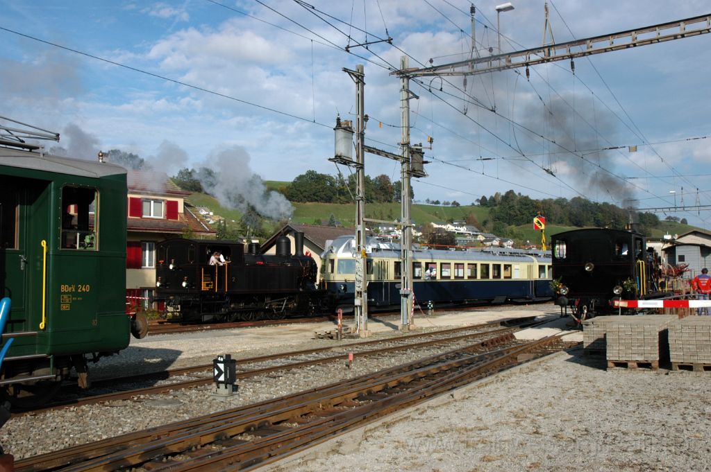 3316-0042-051014.jpg - EBT BDe 2/4 240 + SMB Ed 3/4 2 + BLS BCFe 4/6 736 + VHB Ed 3/4 11 / Huttwil 5.10.2014