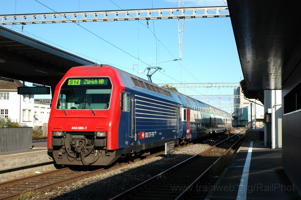 3321-0017-061014.jpg - SBB-CFF Re 450.080-7 "Rüschlikon" / Hinwil 6.10.2014