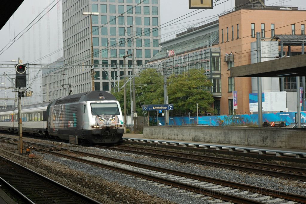 3323-0041-091014.jpg - SBB-CFF Re 460.105-0 "Fürstenland" / Zürich-Altstetten 9.10.2014