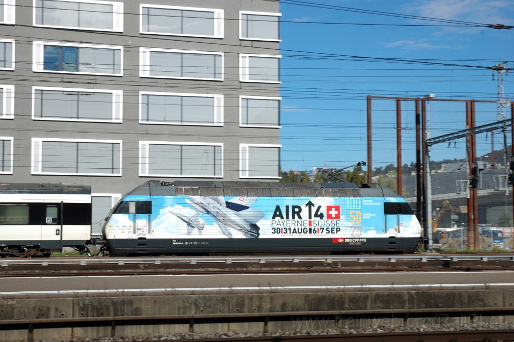 3325-0033-091014.jpg - SBB-CFF Re 460.014-4 "Val-du-Trient" / Zürich-Altstetten 9.10.2014