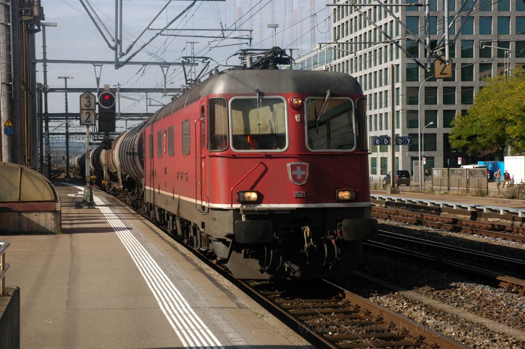 3373-0037-201014.jpg - SBB-CFF Re 6/6 11621 "Taverne-Torricella" / Zürich-Altstetten 20.10.2014