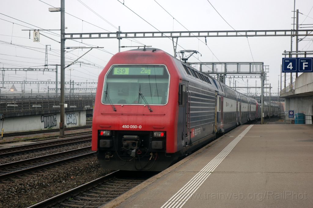 3383-0030-311014.jpg - SBB-CFF Re 450.050-0 "Wien" / Zürich-Hardbrücke 31.10.2014