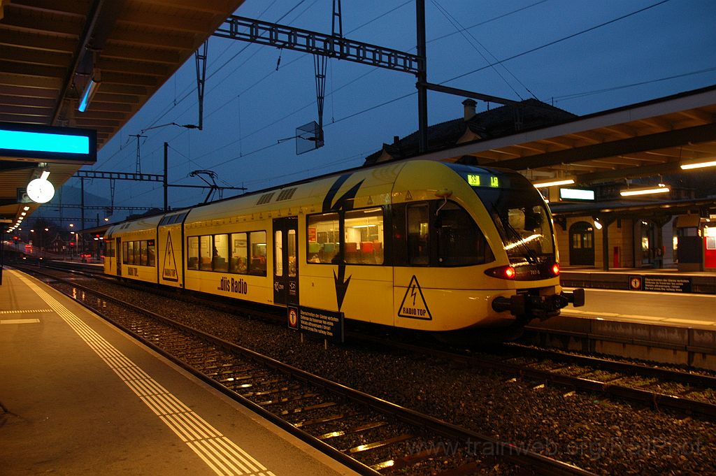 3393-0031-151114.jpg - Thurbo RABe 526.707-5 "TeleTop" / Wattwil 15.11.2014