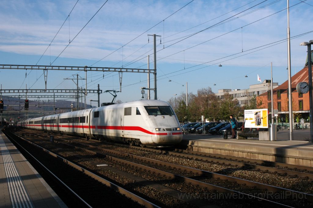 3418-0020-241214.jpg - DBAG ICE 401.574-9 "Zürich" / Liestal 24.12.2014