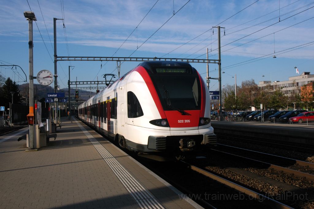 3419-0003-241214.jpg - SBB-CFF RABe 522.205 / Liestal 24.12.2014