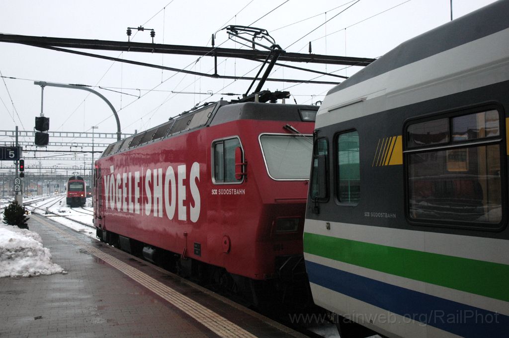 3429-0021-030115.jpg - SOB Re 456.094-2 "Herisau" + SBB-CFF RABe 514.049-6 / Rapperswil 3.1.2015