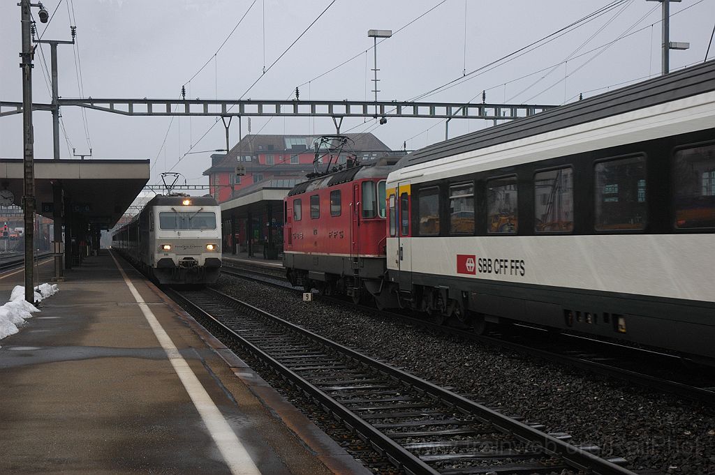 3436-0022-070115.jpg - SBB-CFF Re 4/4'' 11133 + SOB Re 456.096-7 "Wattwil" / Arth-Goldau 7.1.2015