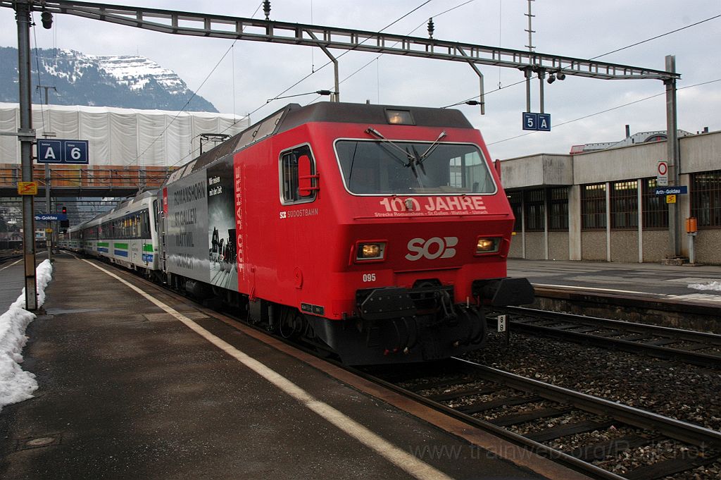 3439-0024-070115.jpg - SOB Re 456.095-9 "Degersheim" / Arth-Goldau 7.1.2015