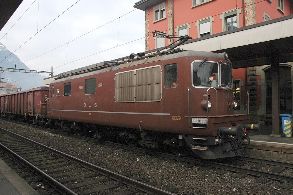 3440-0031-070115.jpg - BLS Re 4/4 191 "Reichenbach" / Arth-Goldau 7.1.2015