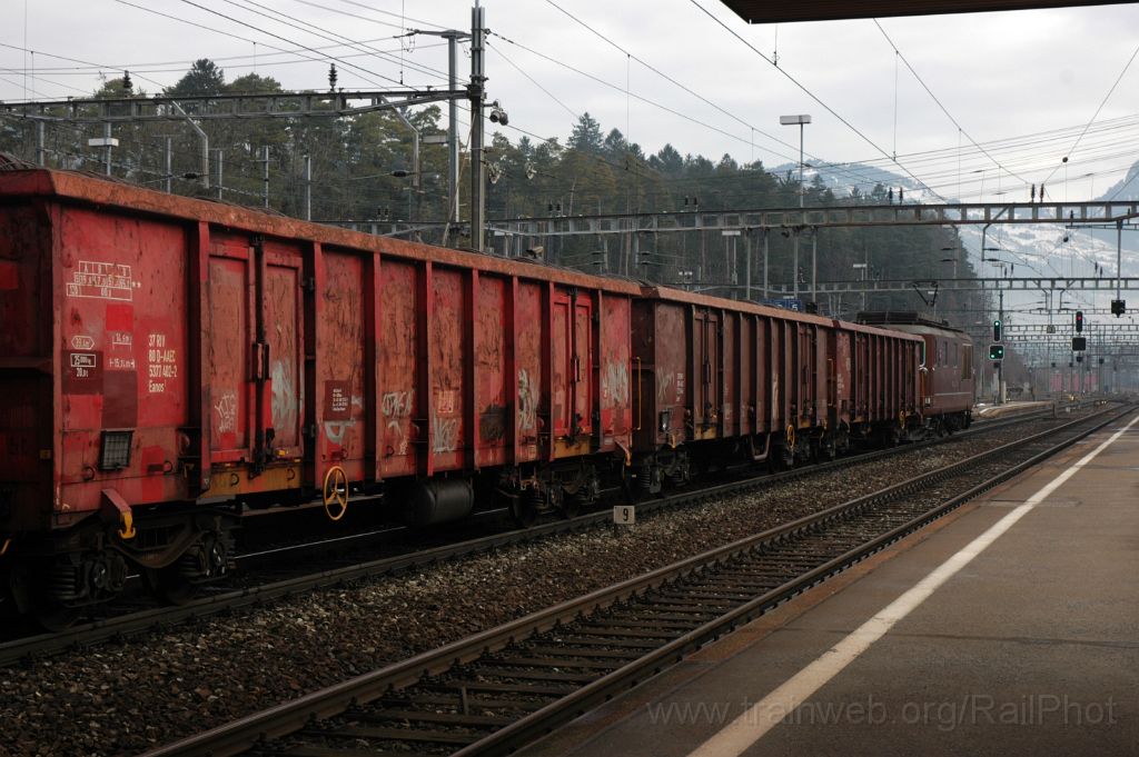 3441-0011-070115.jpg - BLS Re 4/4 191 "Reichenbach" / Arth-Goldau 7.1.2015