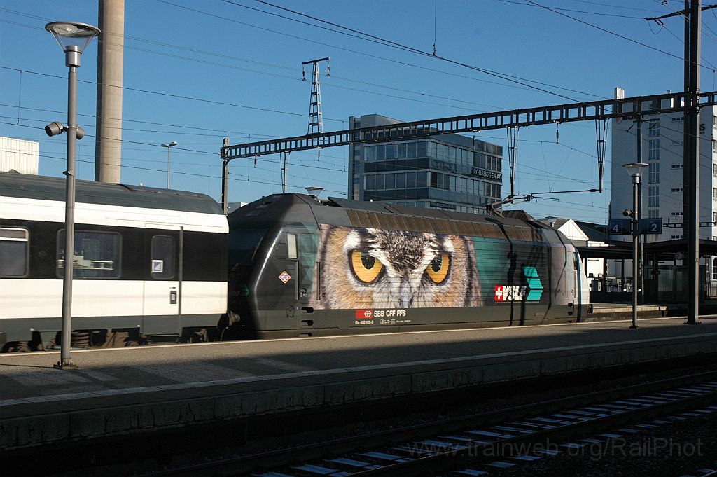 3462-0019-130115.jpg - SBB-CFF Re 460.105-0 "Fürstenland" / Pratteln 13.1.2015