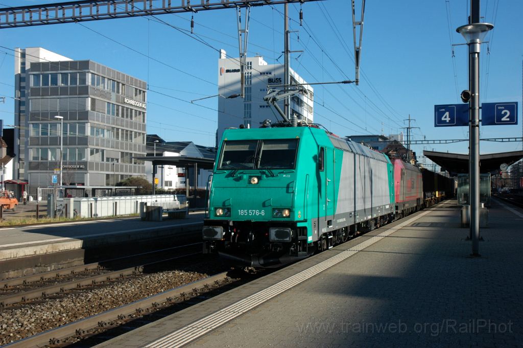 3467-0016-130115.jpg - Crossrail 185.576-6 + 185.590-7 / Pratteln 13.1.2015