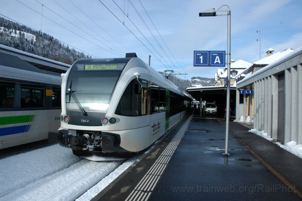 3492-0036-310115.jpg - Thurbo RABe 526.756-2 / Wattwil 31.1.2015