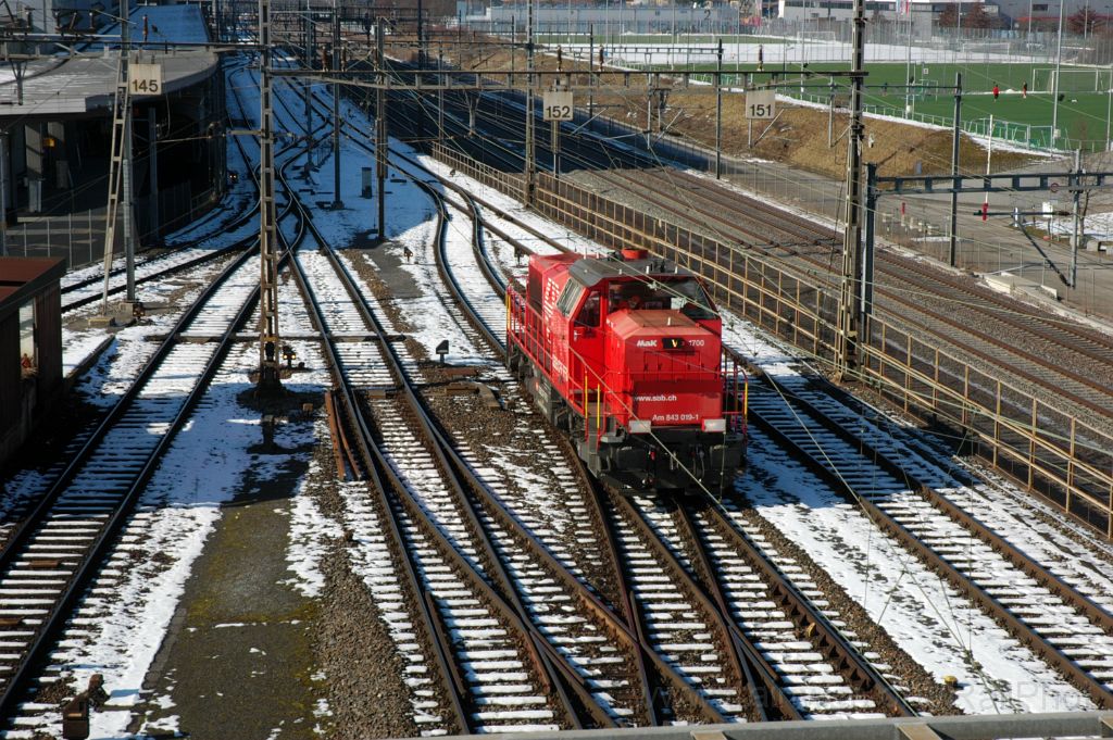 3497-0046-100215.jpg - SBB-CFF Am 843.019-1 / Zürich-Mülligen 10.2.2015