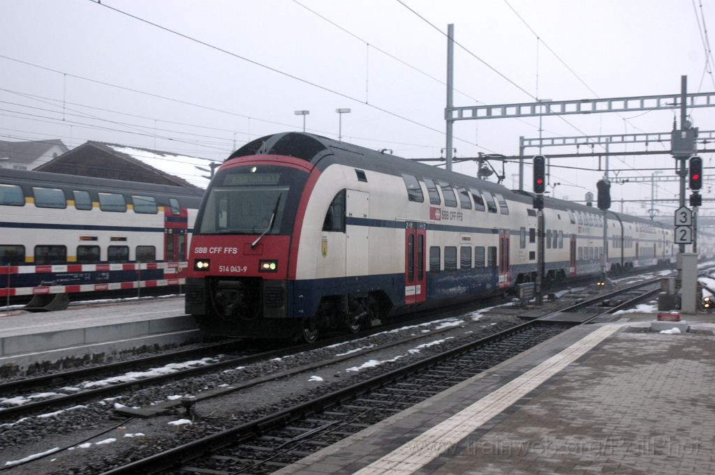 3498-0043-120215.jpg - SBB-CFF RABe 514.043-9 "Neuhausen am Rheinfall" / Rapperswil 12.2.2015