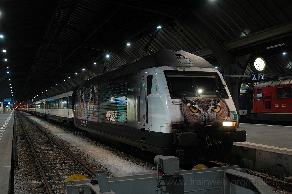 3508-0007-160215.jpg - SBB-CFF Re 460.105-0 "Fürstenland" / Zürich HB 16.2.2015