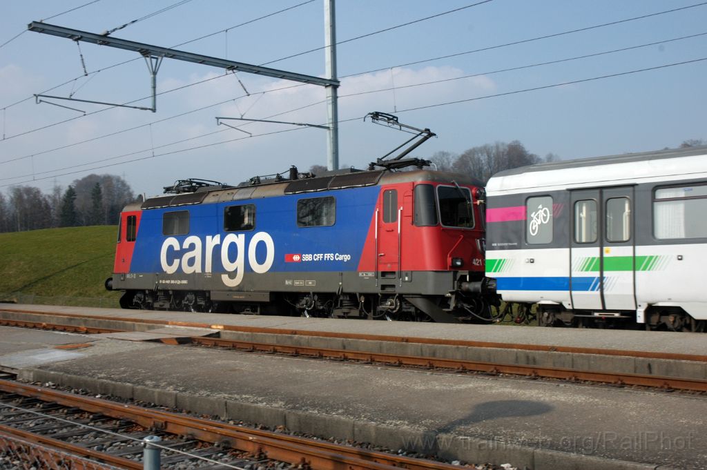 3511-0017-140315.jpg - SBB-CFF Re 421.393-0 / Kaltbrunn 14.3.2015