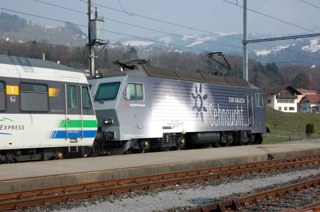 3511-0023-140315.jpg - SOB Re 446.017-6 "Ein Hauch Sehnsucht" / Kaltbrunn 14.3.2015