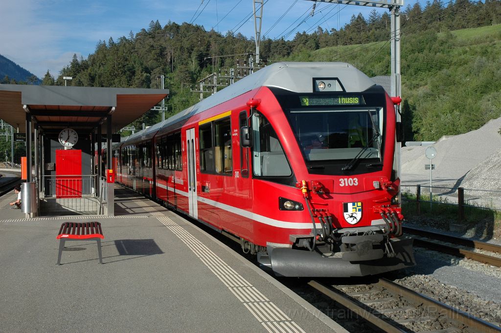 3554-0037-160515.jpg - RhB ABe 4/16 3103 "Hortensia von Gugelberg" / Reichenau - Tamins 16.5.2015
