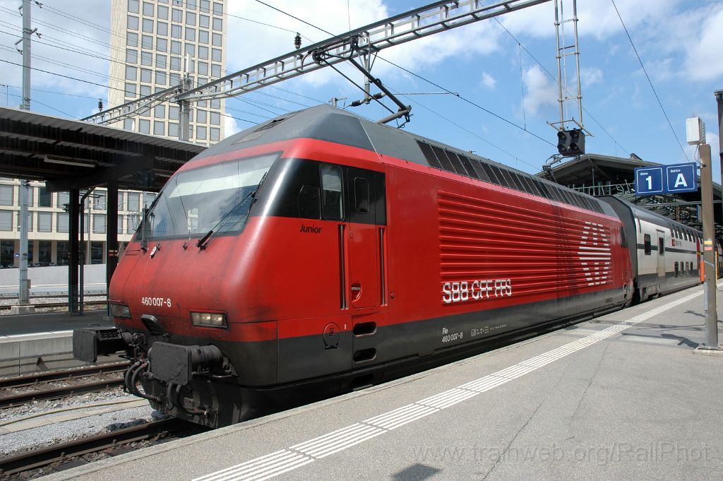 3555-0041-170515.jpg - SBB-CFF Re 460.007-8 "Junior" / St.Gallen 16.5.2015