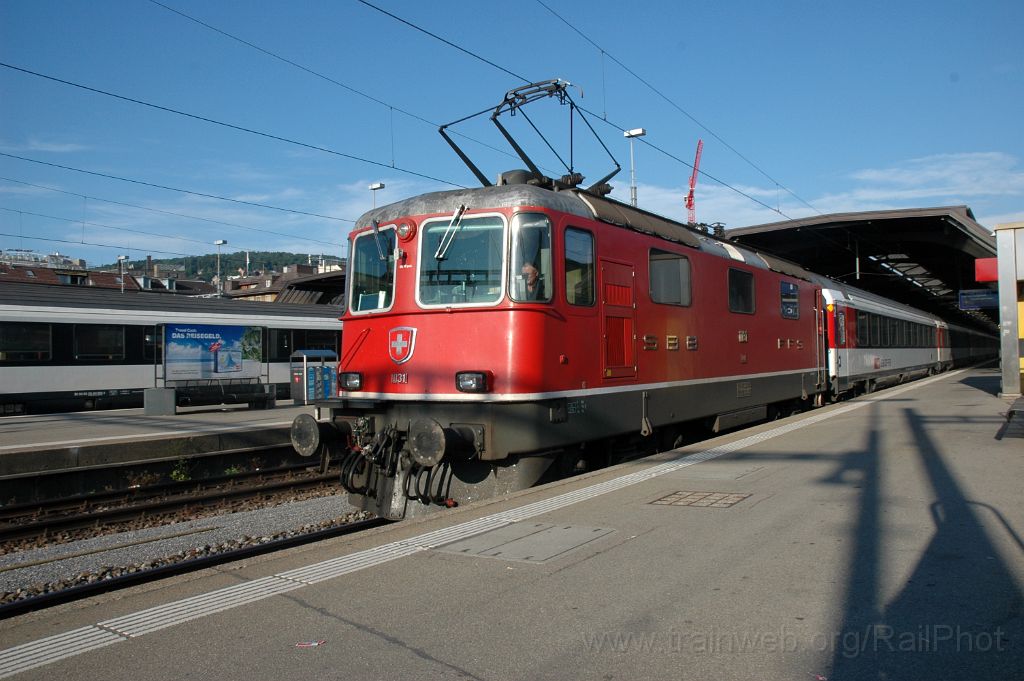 3581-0026-050615.jpg - SBB-CFF Re 4/4'' 11131 / Zürich HB 5.6.2015