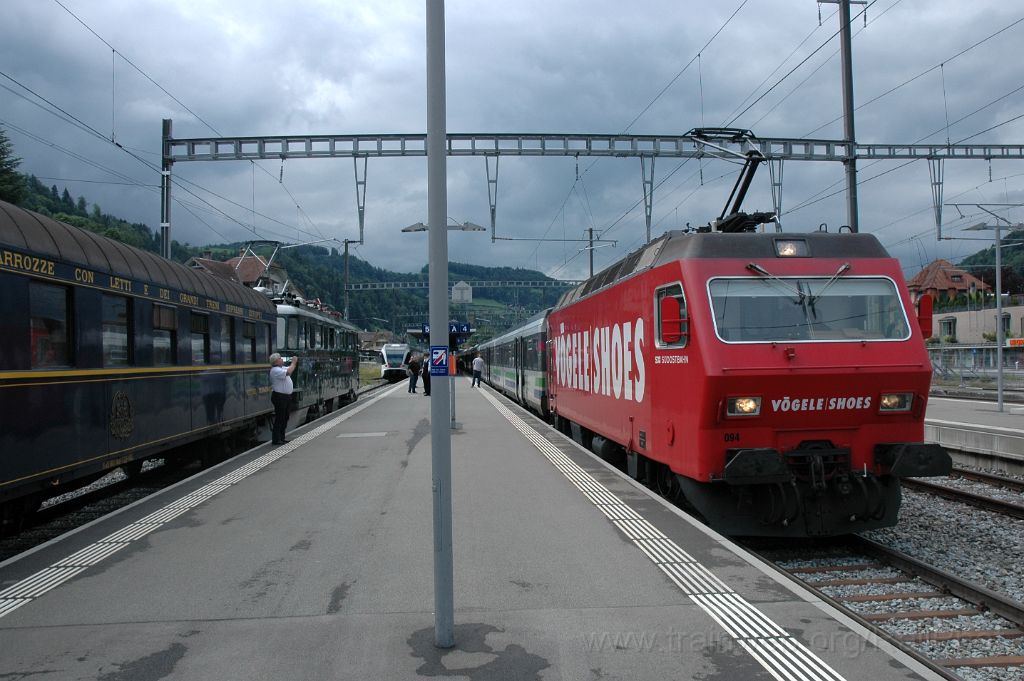 3612-0010-200615.jpg - SOB Re 456.094-2 "Herisau" + SBB-CFF Ae 6/6 11407 "Aargau" / Wattwil 20.6.2015