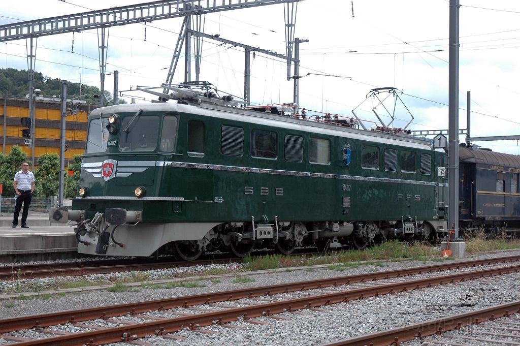 3612-0028-200615.jpg - SBB-CFF Ae 6/6 11407 "Aargau" / Wattwil 20.6.2015