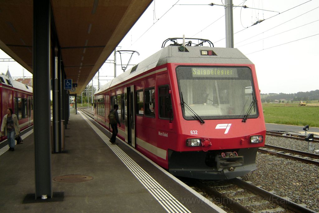 3643-0023-260715.jpg - CJ ABe 2/6 632 "Mont-Soleil" / Le Noirmont 26.7.2015