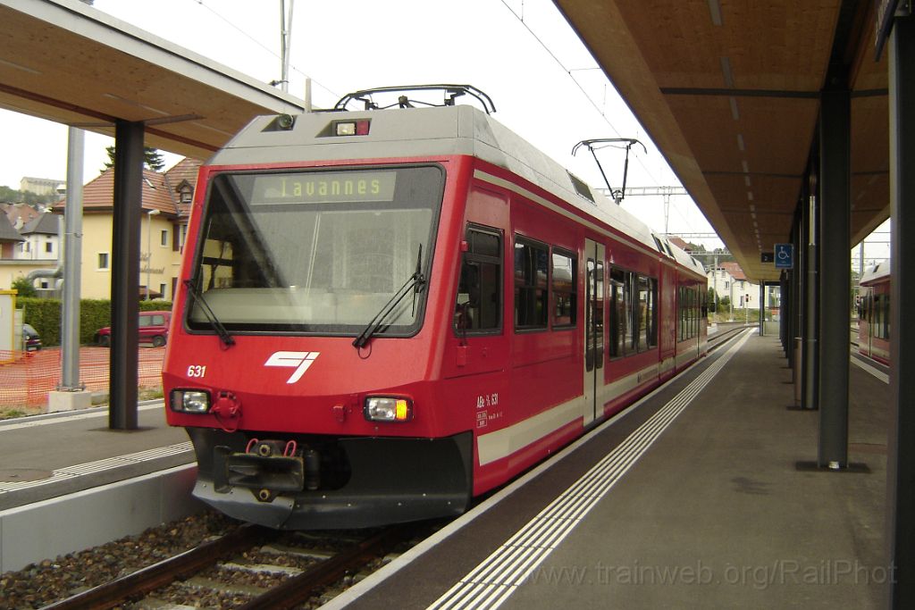 3643-0025-260715.jpg - CJ ABe 2/6 631 "Pouillerel" / Le Noirmont 26.7.2015