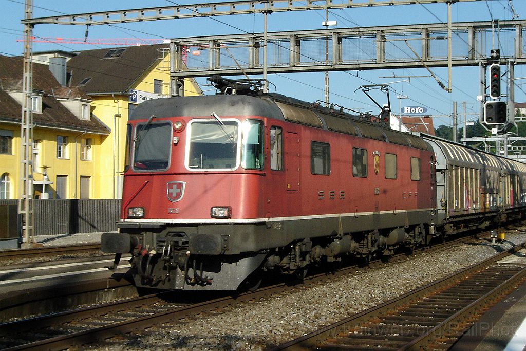 3646-0022-070815.jpg - SBB-CFF Re 6/6 11628 "Konolfingen" / Lenzburg 7.8.2015