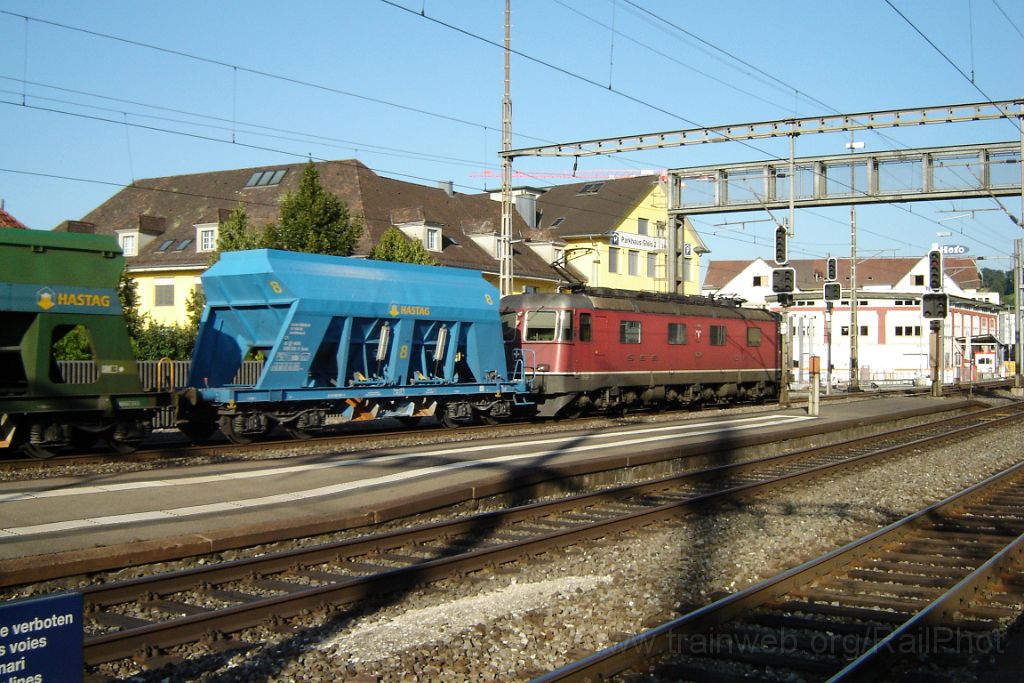 3646-0038-070815.jpg - SBB-CFF Re 6/6 11624 "Rothrist" / Lenzburg 7.8.2015