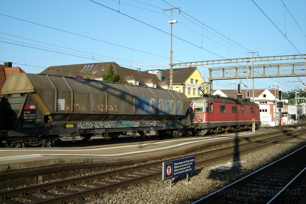 3647-0007-070815.jpg - SBB-CFF Re 6/6 11608 "Wetzikon" / Lenzburg 7.8.2015
