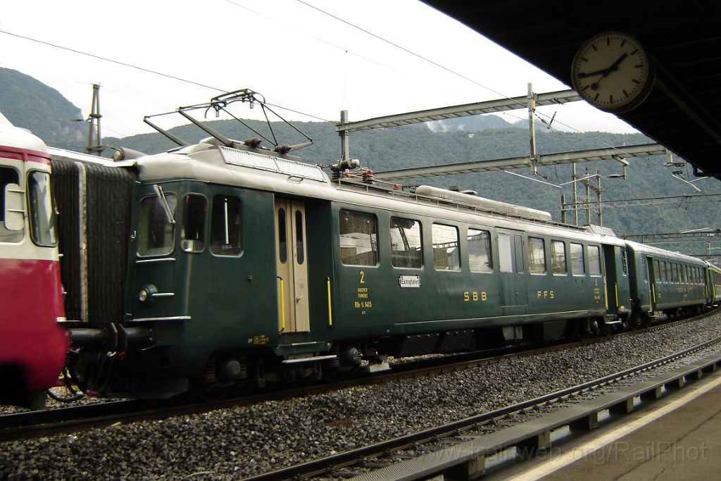 3648-0005-150815.jpg - DSF RBe 4/4 1405 / Melide 15.8.2015