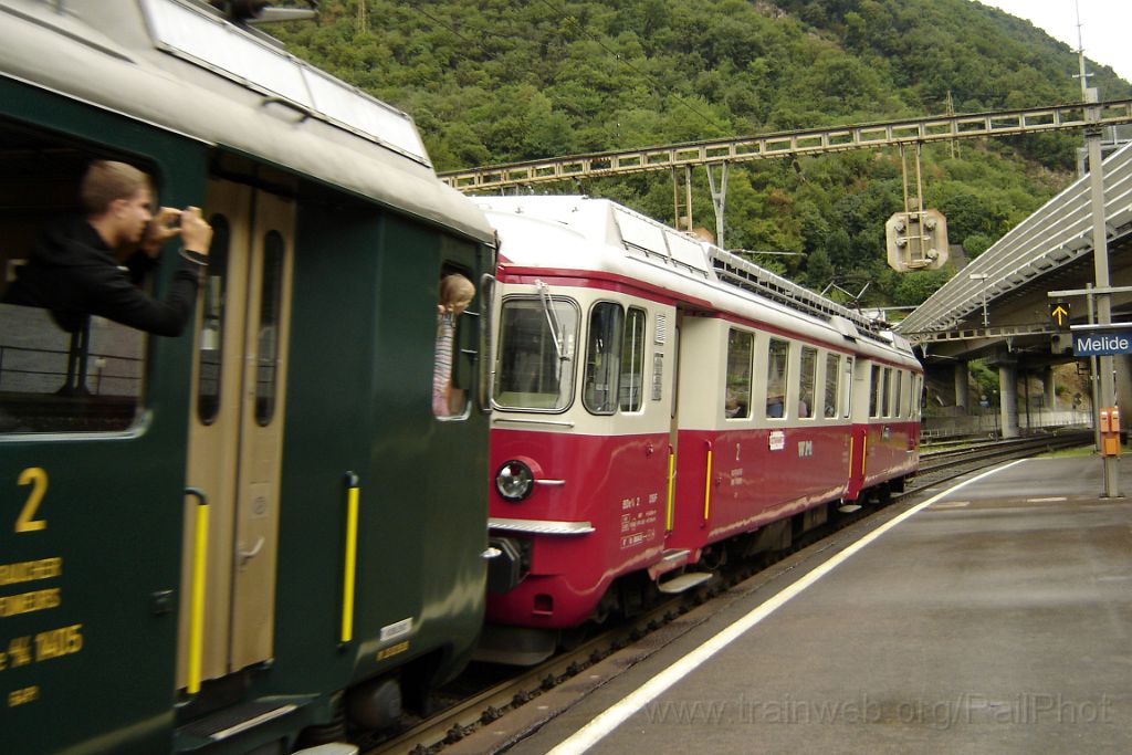 3649-0045-150815.jpg - DSF BDe 4/4 2 + RBe 4/4 1405 / Melide 15.8.2015