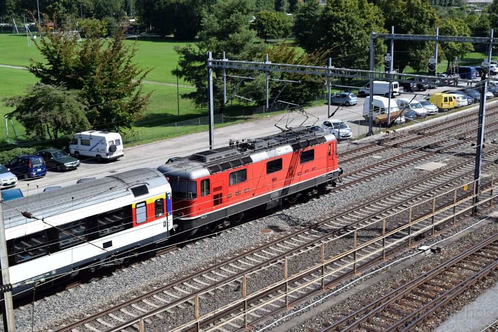 3654-0006-270815.jpg - SBB-CFF Re 4/4'' 11151 / Zürich-Mülligen 27.8.2015
