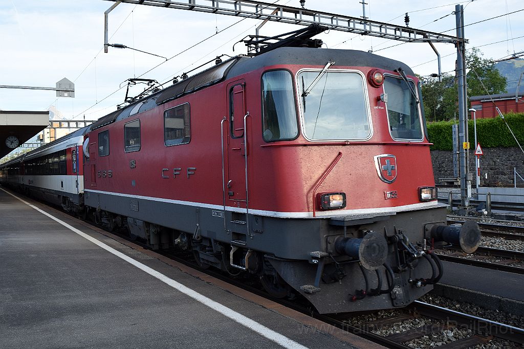 3658-0010-270815.jpg - SBB-CFF Re 4/4'' 11158 / Arth-Goldau 27.8.2015
